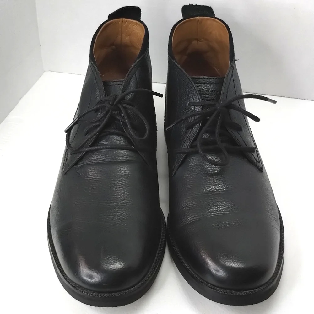 Cole Haan Ogden Stitch Chukka size 13 black pebbled leather EUC C24524 - Picture 2 of 11